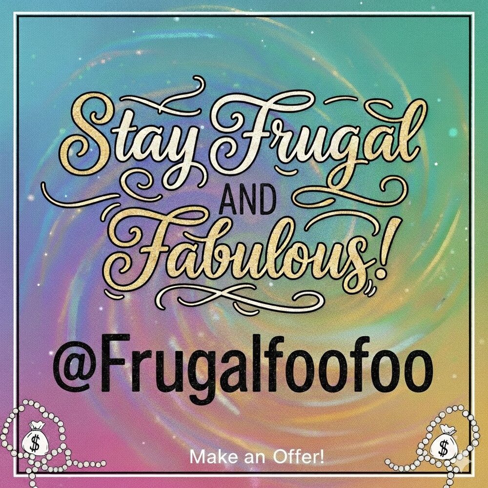 Stay Frugal and Fabulous! Shop @Frugalfoofoo